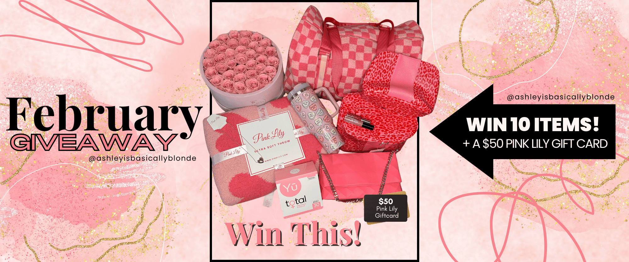 Pink Lily Boutique February Giveaway 2025